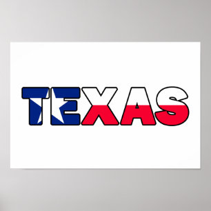 Affiche Texas