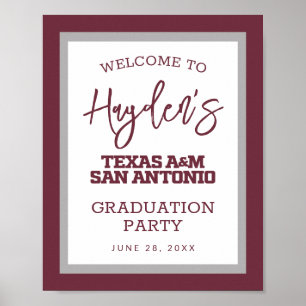 Affiche Texas A&M San Antonio