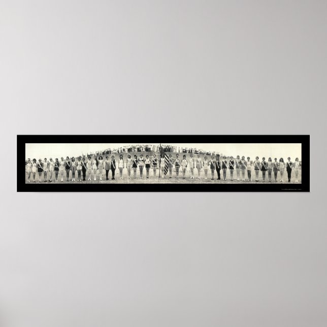 Affiche Texas Beauty Pageant Photo 1928 (Devant)