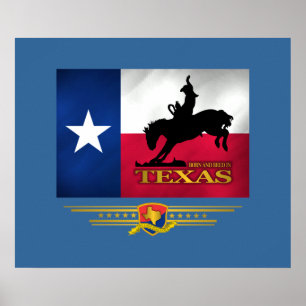 Affiche Texas Born & Bred