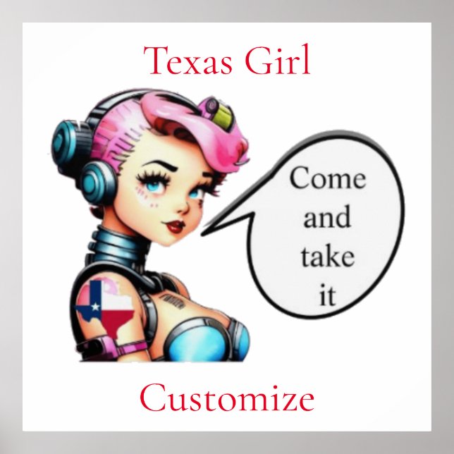 Affiche Texas Girl Thunder_Cove (Devant)