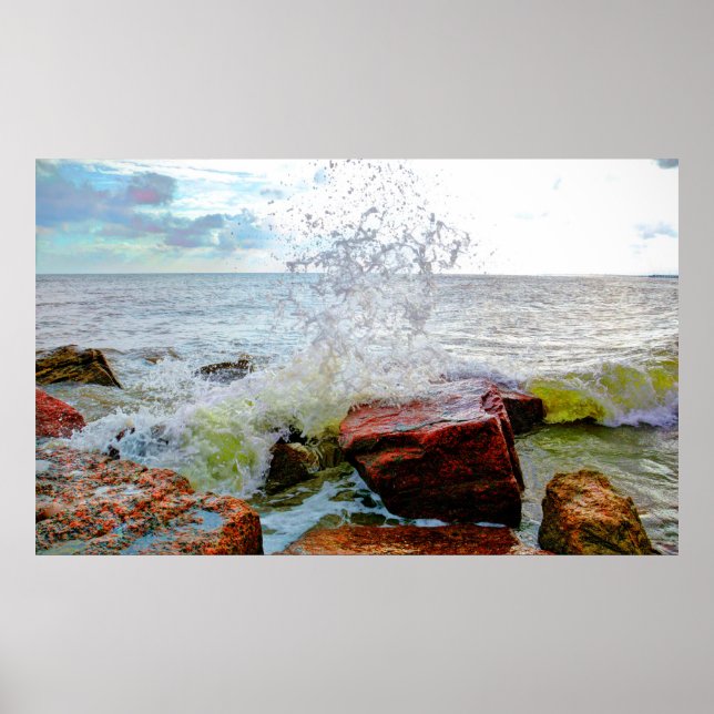 Affiche Texas Gulf Coast (Devant)