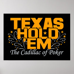 Affiche Texas Hold 'Em