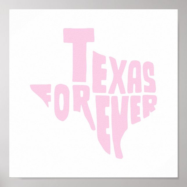 Affiche Texas pour toujours (Devant)