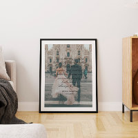 Texte de cadeau de mariage avec grande photo et ca