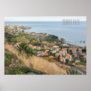 Affiche Texte personnalisé Madeira Portugal