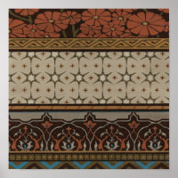 Textile d'origine avec Motifs décoratifs