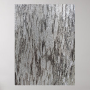 Affiche textile gris