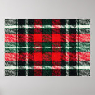 Affiche Texture à damiers tissu vierge, arrière - plan ave