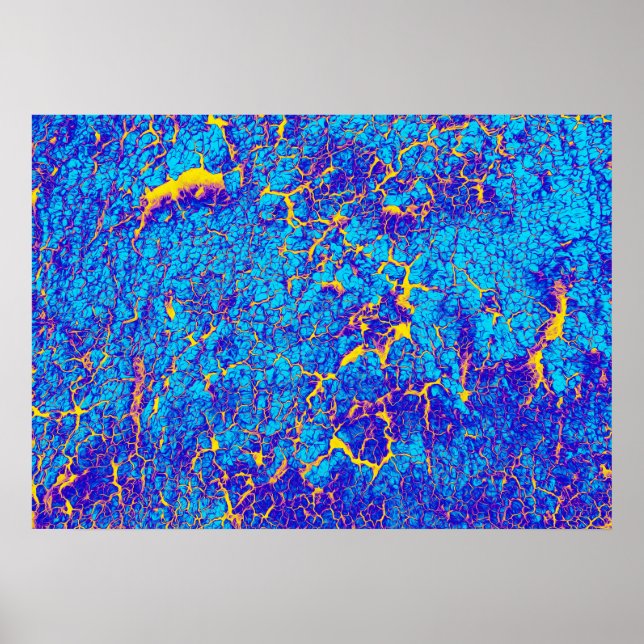 Affiche Texture Abstraite distincte (Devant)