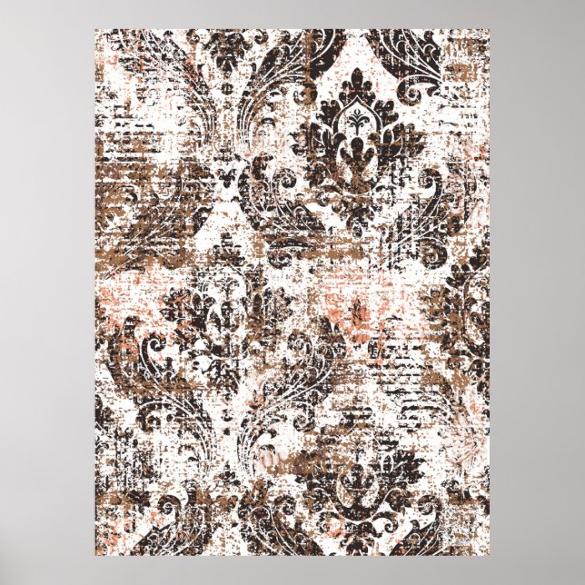 Affiche texture Abstraite ou arrière - plan grunge. Textur (Devant)