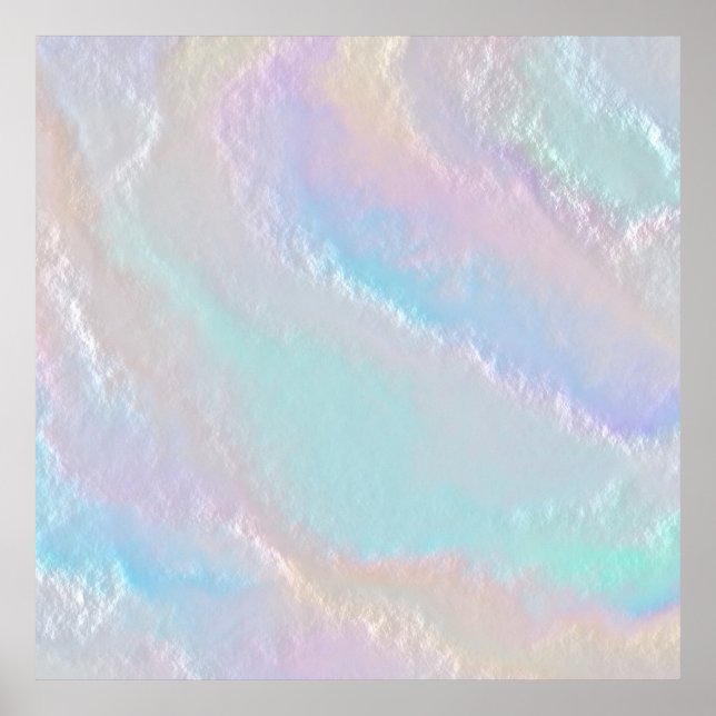 Affiche Texture arc-en-ciel Abstraite (Devant)