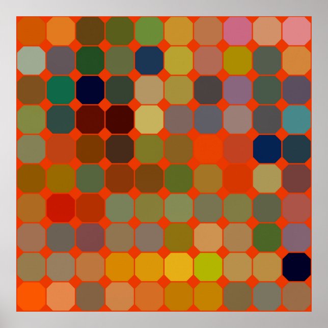 Affiche texture artistique Abstraite. Texture colorée. Art (Devant)