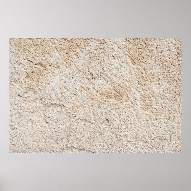 Affiche Texture claire de vieux mur antique, couche de con (Devant)