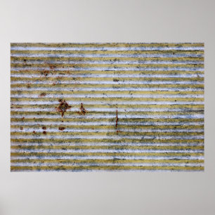 Affiche texture de grunge de zinc rouille, texture de zinc