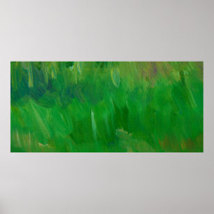 Affiche Texture de peinture d'herbe verte. Arrière - plan 