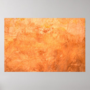 Affiche texture de plaque de fer rouillé, blanc, brun, co