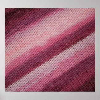Affiche Texture de tissu en nappe, abstrait violet-rose.