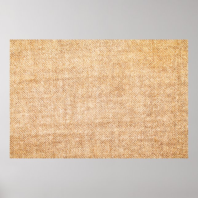 Affiche Texture de toile (Devant)