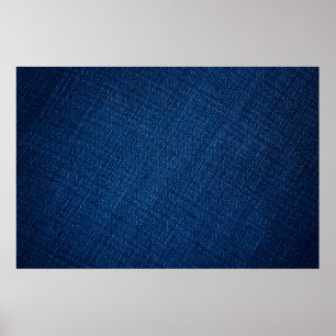 Affiche Texture des jeans denim de la marine