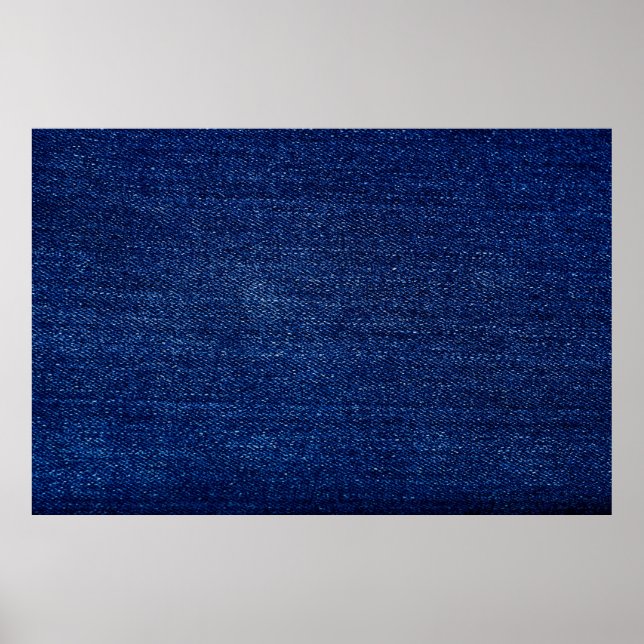 Affiche Texture du jean Denim arrière - plan en tissu (Devant)