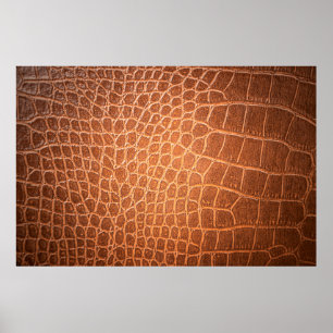 Affiche texture en cuir Brown pour arrière - plan