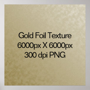 Affiche Texture Gold Foil, 6000px X 6000px PNG