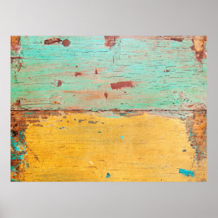 Affiche texture grunge en bois