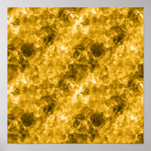 Affiche Texture Jaune Froissée