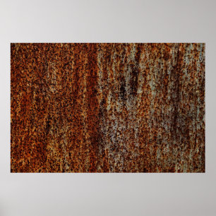 Affiche Texture métallique avec rayures et craquelures abs