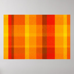 Affiche texture rapprochée avec un tissu à damiers 