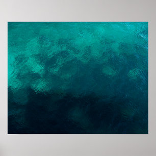 Affiche Texture verte en verre dépoli