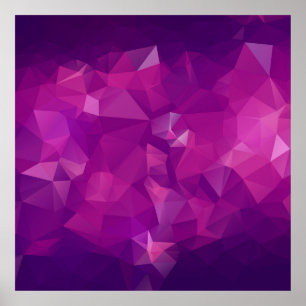 Affiche texture violet Abstraite du triangle fond