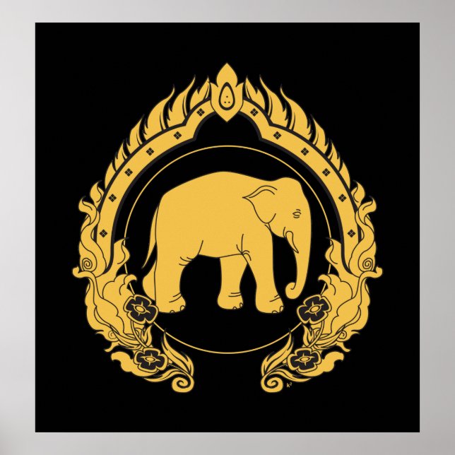 Affiche Thai Elephant (Devant)