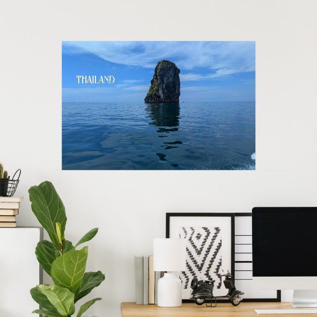 Affiche Thaïlande (Bureau à domicile)