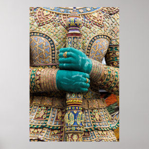 Affiche Thaïlande, Bangkok, Grand Palais