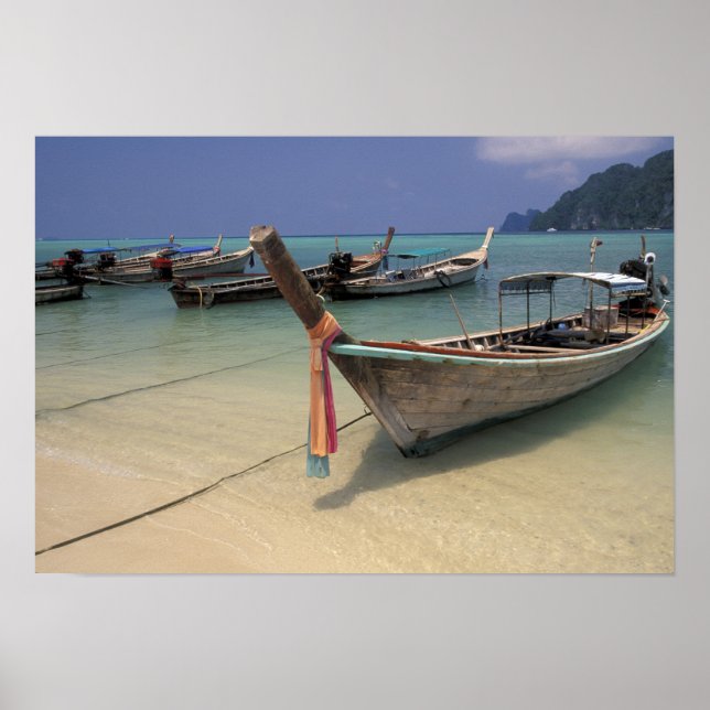 Affiche Thaïlande, mer d'Andaman, île de Ko Phi Phi, (Devant)