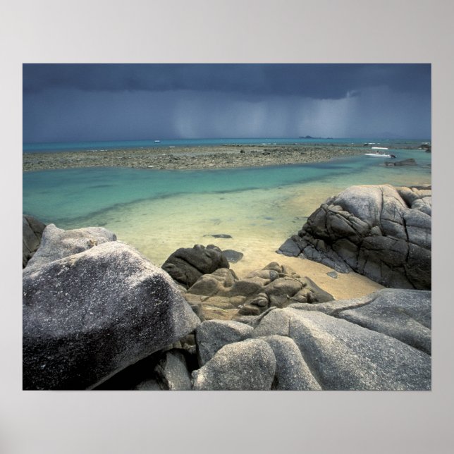 Affiche Thaïlande, mer d'Andaman, île de Ko Phi Phi, Scéni (Devant)