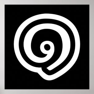 Affiche Thailande Numéro 1 / Un / ๑ (Nueng) Langue thaïe