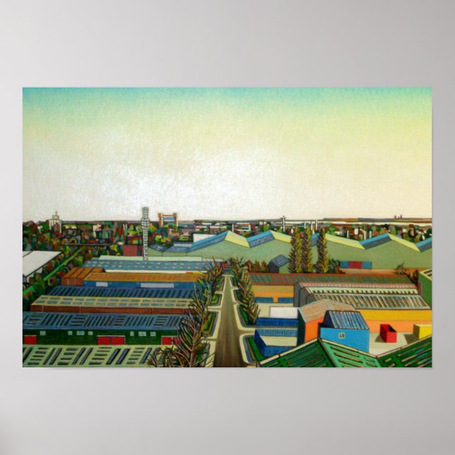 Affiche Thames Gateway Winter (Devant)