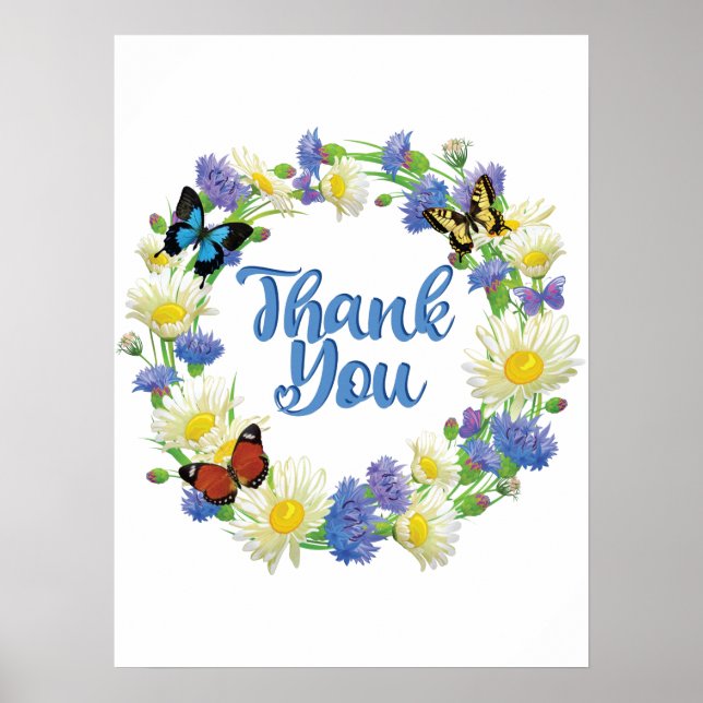 Affiche Thank You note (Devant)