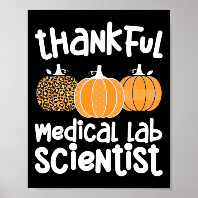 Affiche Thankful Medical Lab (Devant)