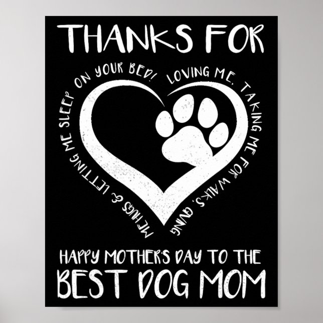 Affiche Thanks (Devant)