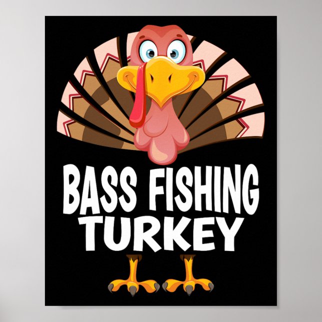 Affiche Thanksgiving By Fishing Turkey Matching Pajama (Devant)