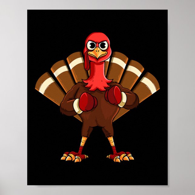 Affiche Thanksgiving Mixed martial art Kickboxing Judo Kar (Devant)