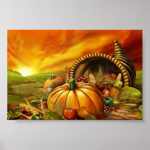 Affiche Thanksgiving Sunrise