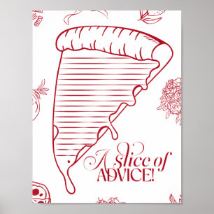 Affiche That's Amore Bridal Shower une tranche de conseils