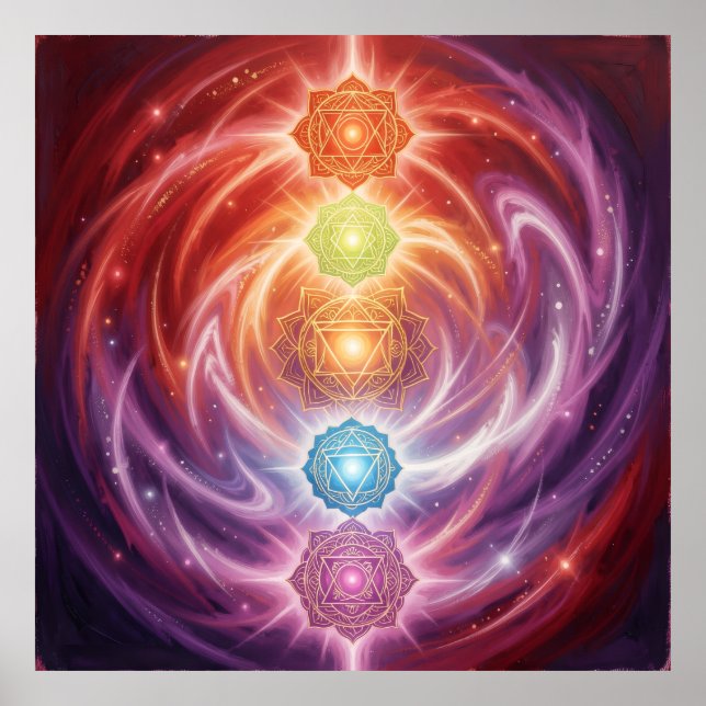 Affiche The 7 Chakras´10 (Devant)