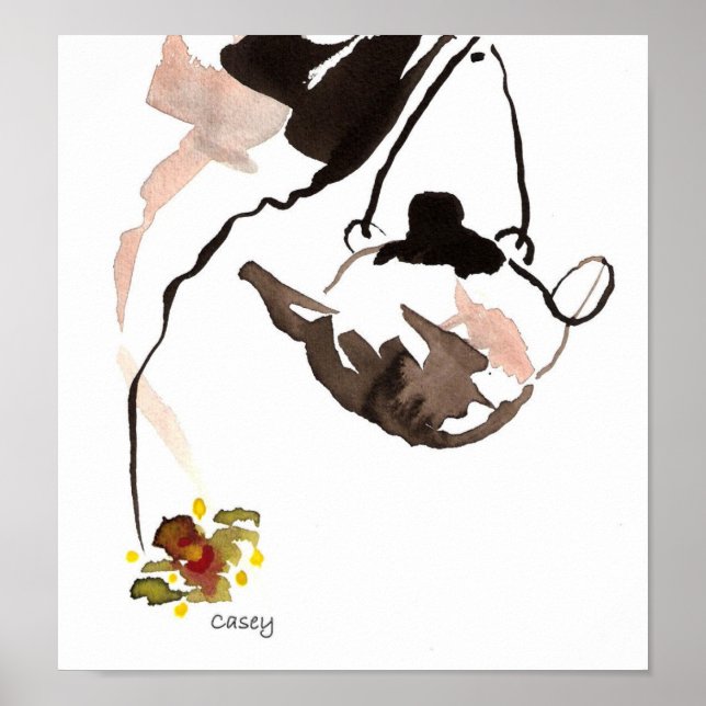 Affiche Thé à l'orchidée (Devant)