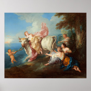 Affiche The Abduction of Europa - Jean de Troy Fine Art